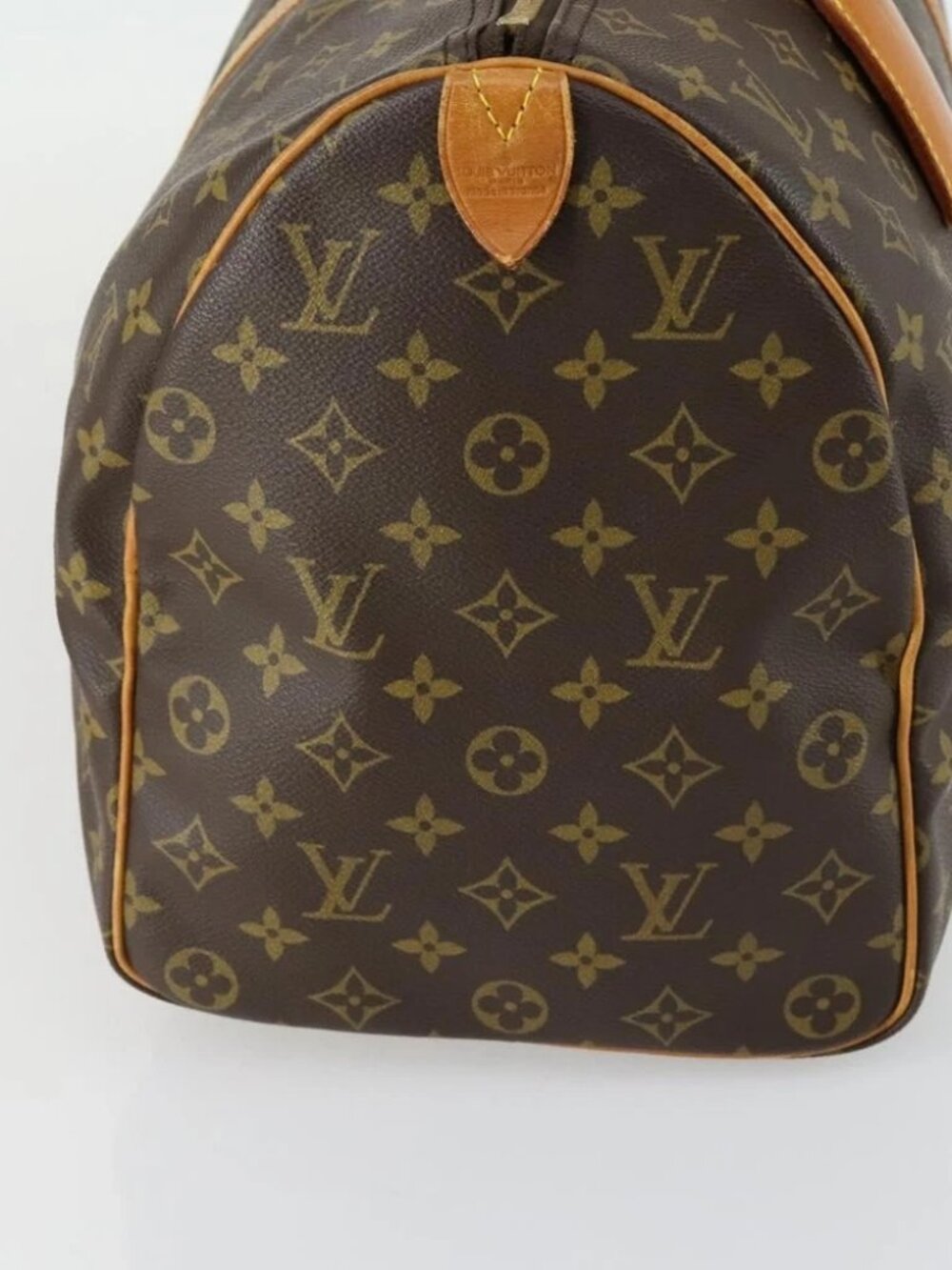 LOUIS VUITTON Monogram Keepall 45 Boston Bag M41428 LV Auth 155039 - Picture 4 of 14
